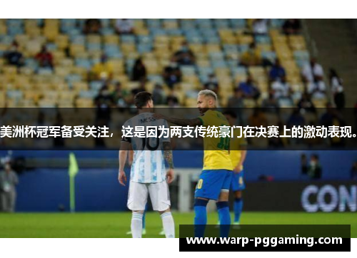 美洲杯冠军备受关注，这是因为两支传统豪门在决赛上的激动表现。